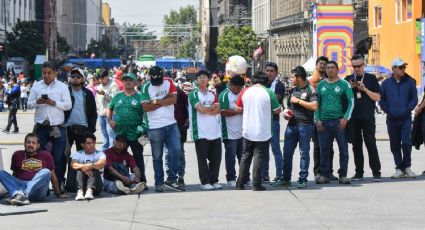 Está todo listo en el Zócalo para el México vs Corea