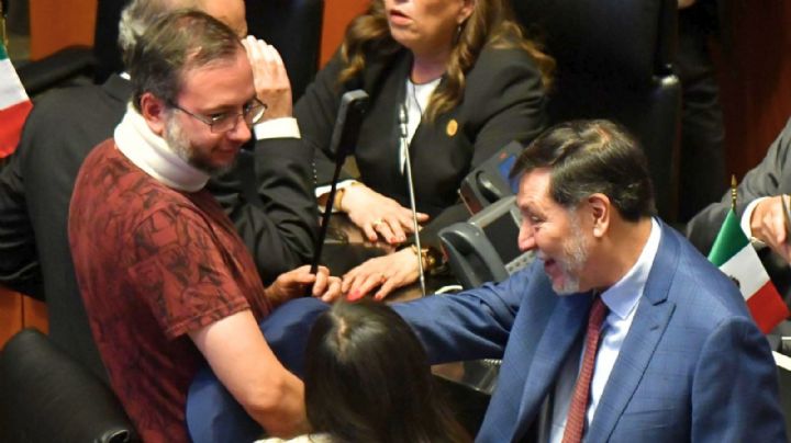 Periodista afirma que Emiliano González es hijo de Noroña; senador lo niega