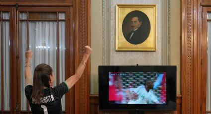 Festeja Sheinbaum triunfo de la selección mexicana