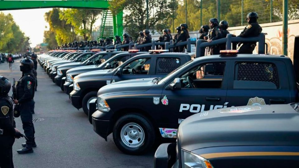 La SSC-CDMX remitió 627 vehículos al corralón.
