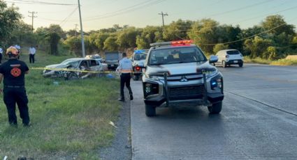 Accidente en Cadereyta deja un muerto y siete lesionados