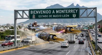 ¿Cuánto tardaría Anakin Skywalker en viajar de Torreón a Monterrey en su podracer?