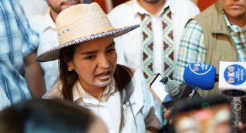 Somos México ofrece su apoyo a Grecia Quiroz en Michoacán