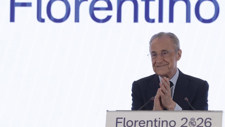 Florentino Pérez, presidente del Real Madrid.
