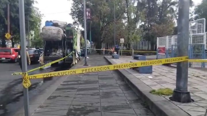 Hallan cuerpo en camión de basura en la Doctores