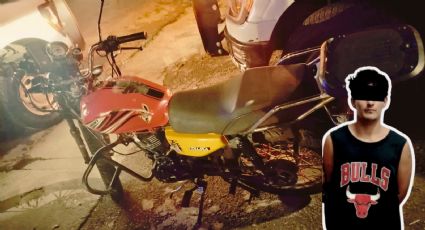 Detienen a pareja en Guadalupe; viajaban en motocicleta sin placas y con 20 dosis de droga