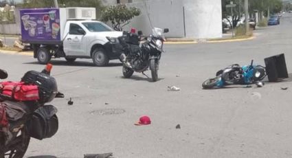 Muere motociclista tras choque con camión de la ruta 209