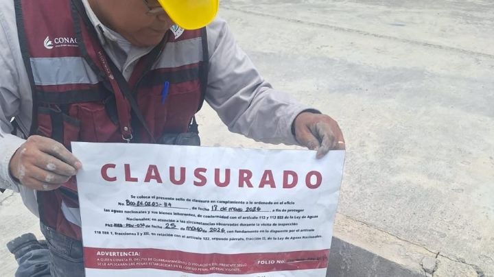 Clausura Conagua pozo ilegal en Santa Catarina; multas superarían los 500 mil pesos