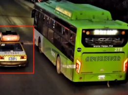VIDEO | Detectan taxi vinculado a robos y detienen a conductor en Guadalupe
