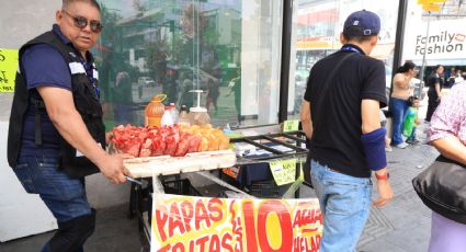Esto fue lo que decomisaron durante operativos en el Centro de Monterrey