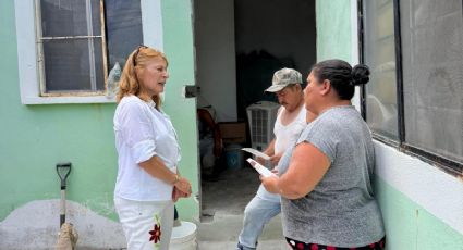 Tatiana Clouthier continúa recorridos por Nuevo León y visita Bustamante
