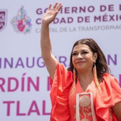Clara Brugada inaugura el parque elevado 'Tlallipan' en Tlalpan