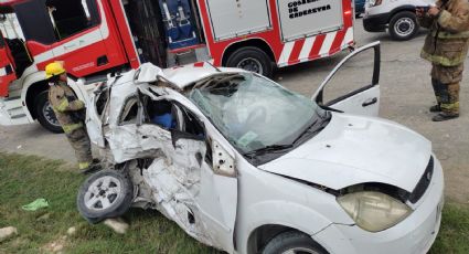 Tragedia en Cadereyta: mueren madre e hijo tras choque fatal en la carretera a Allende