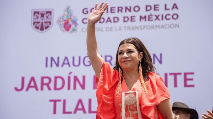Clara Brugada inaugura el parque elevado 'Tlallipan' en Tlalpan