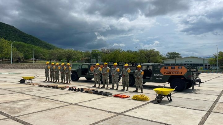 Plan DN-III-E por ciclones: Más de 33 mil militares en alerta ante lluvias