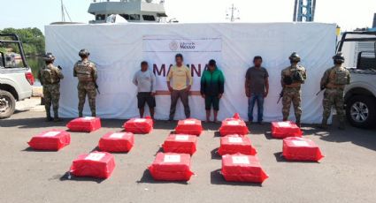 Asegura Armada de México una tonelada de cocaína en Chiapas