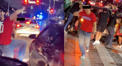 Fiscalía ya investiga al joven que golpeó una patrulla en Barrio Antiguo