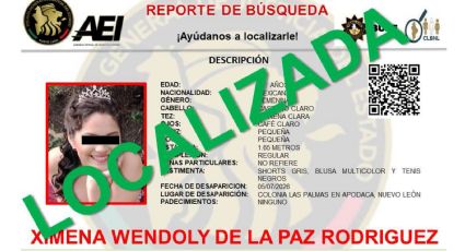 Localizan a adolescente desaparecida en Apodaca
