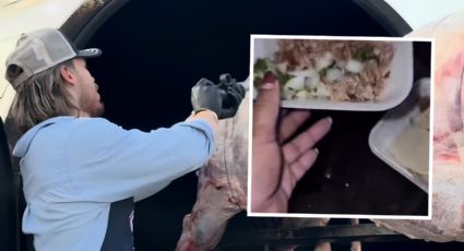 Tiktoker tira tacos regalados por Aldo de Nigris y esto respondió el influencer
