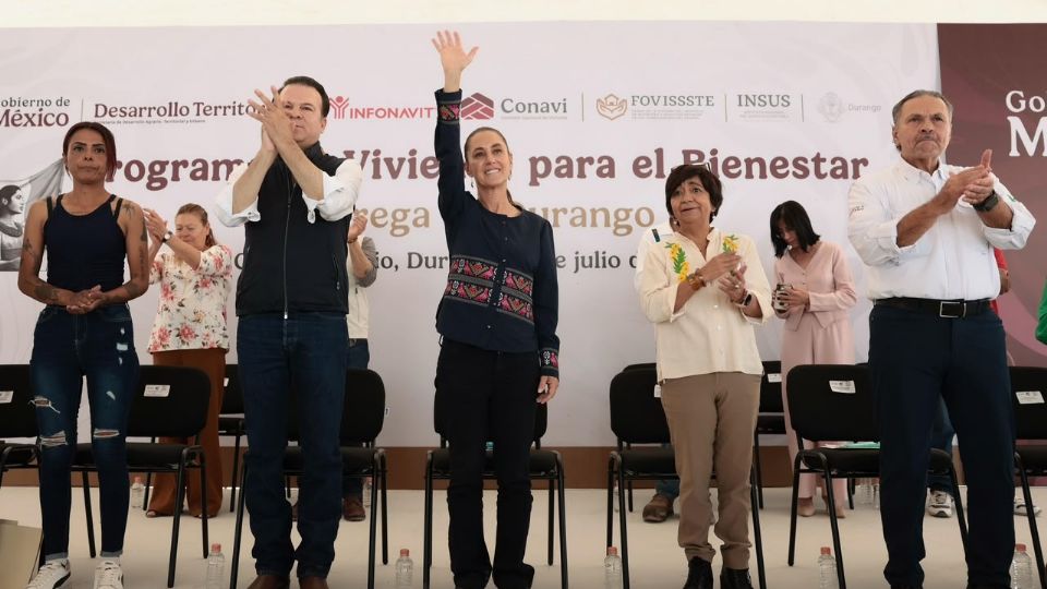 Claudia Sheinbaum Pardo anunció la puesta en marcha del programa 'Vivienda para el Bienestar'.