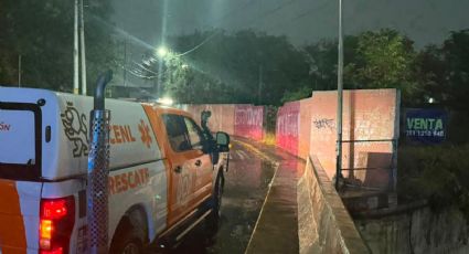 Saldo blanco tras lluvias en Nuevo León