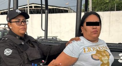 Detienen a presunta fardera en Monterrey