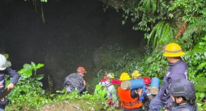 Encuentran los 4 cuerpos en la gruta Chichicazapan, Puebla