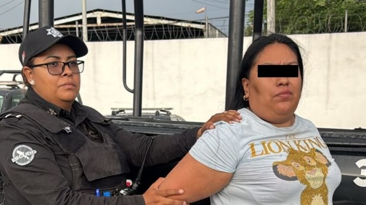 Detienen a presunta fardera en Monterrey