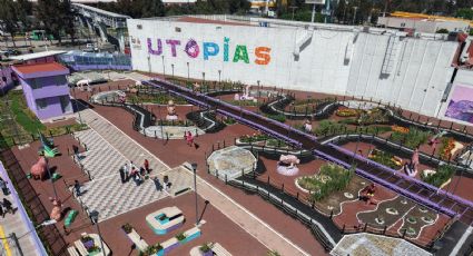 Inauguran Utopía Acatitla entre reclamos por inundaciones y grietas