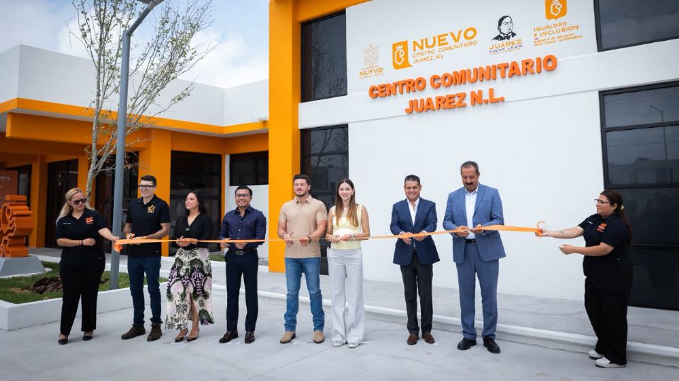 El Gobierno de Nuevo León inauguró un nuevo Centro Comunitario en la colonia Valle de Santa Isabel, en Juárez, con una inversión de 30 millones de pesos.