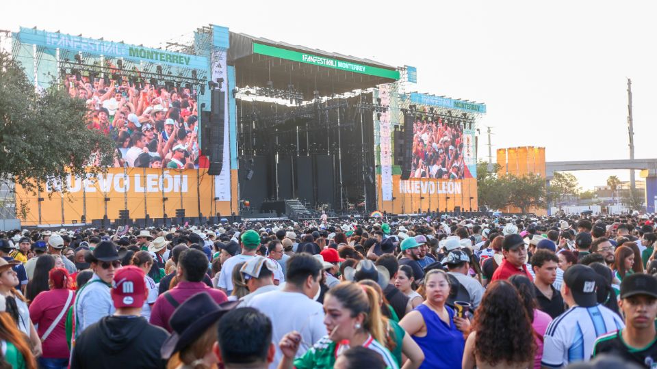 El Fan Fest Monterrey concluirá este fin de semana con la transmisión de las semifinales y la final del Mundial, además de conciertos gratuitos en el Parque Fundidora.