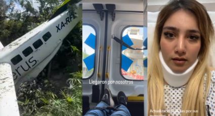 Avioneta cae en Pesquería; sobreviviente es excandidata del PT, Ingrid Valenzuela