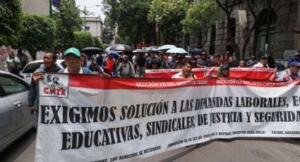 CNTE anuncia protesta en CDMX