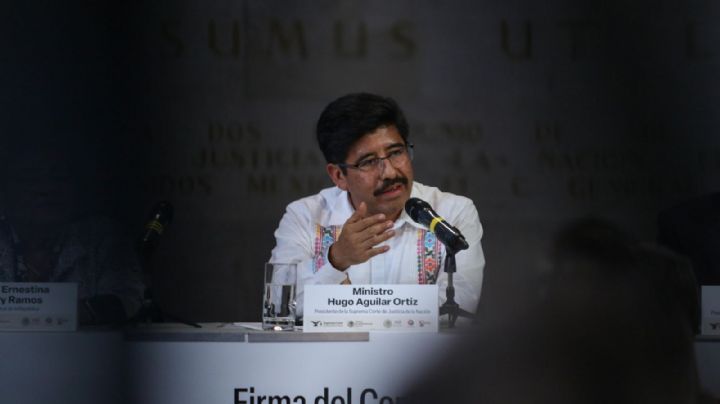 Cierra SCJN periodo; Hugo Aguilar asegura que avanza una justicia real