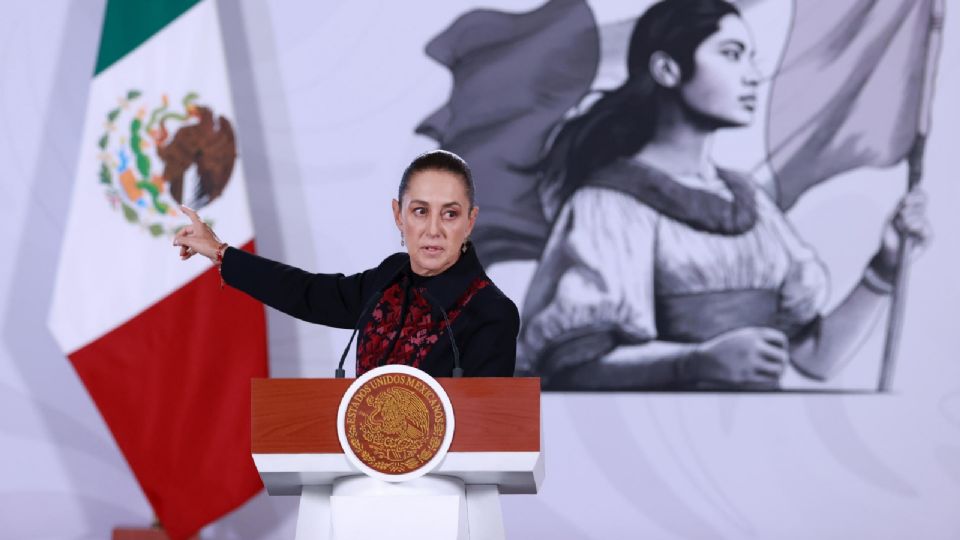 La presidenta Claudia Sheinbaum brindó su respaldo político a la gobernadora Marina del Pilar Ávila.