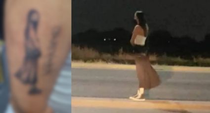Mario Escobar se tatúa la fotografía de Debanhi donde fue vista por última vez