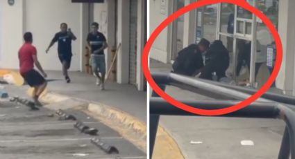 Detienen a ladrón en rotonda de Solidaridad en Monterrey | VIDEO