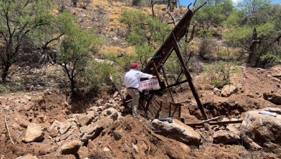 Clausuran dos puntos de extracción ilegal de oro en Sonora