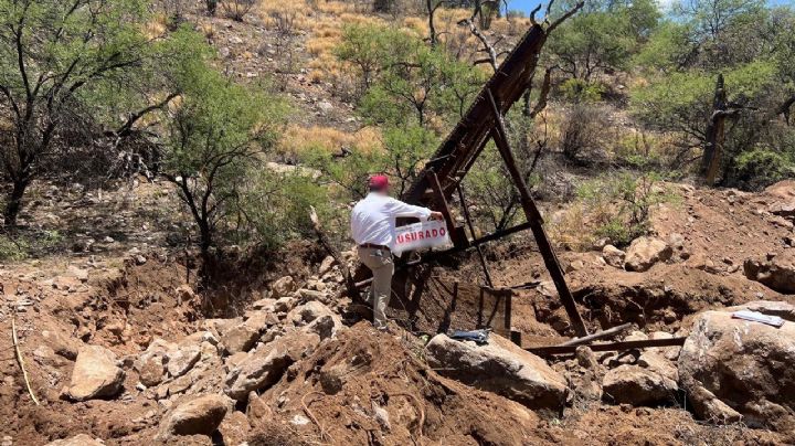 Clausuran dos puntos de extracción ilegal de oro en Sonora