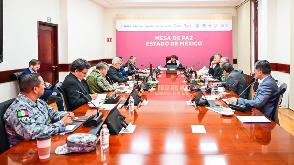 Delfina Gómez destacó la relevancia de la coordinación de seguridad interinstitucional.