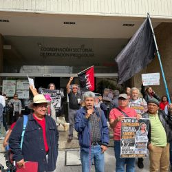 CNTE protesta frente la SEP por incumplimiento de acuerdos