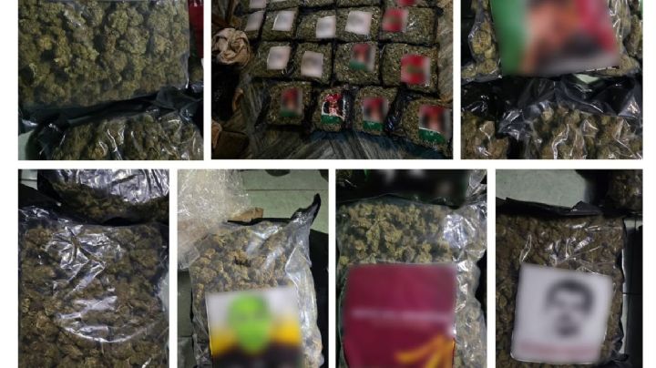 Aseguran 50 kilos de marihuana en la Venustiano Carranza