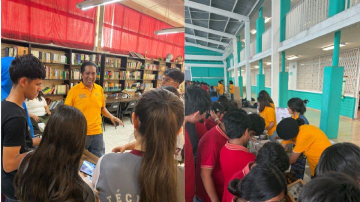 UANL lleva talleres de ciencia a secundarias