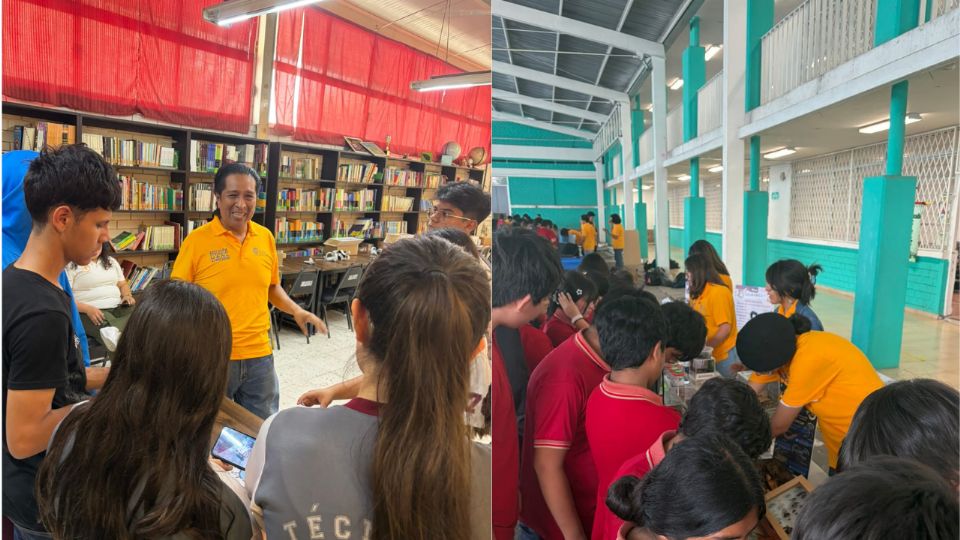 Estudiantes de secundaria participaron en talleres científicos del programa DivulgaCiencia UANL.