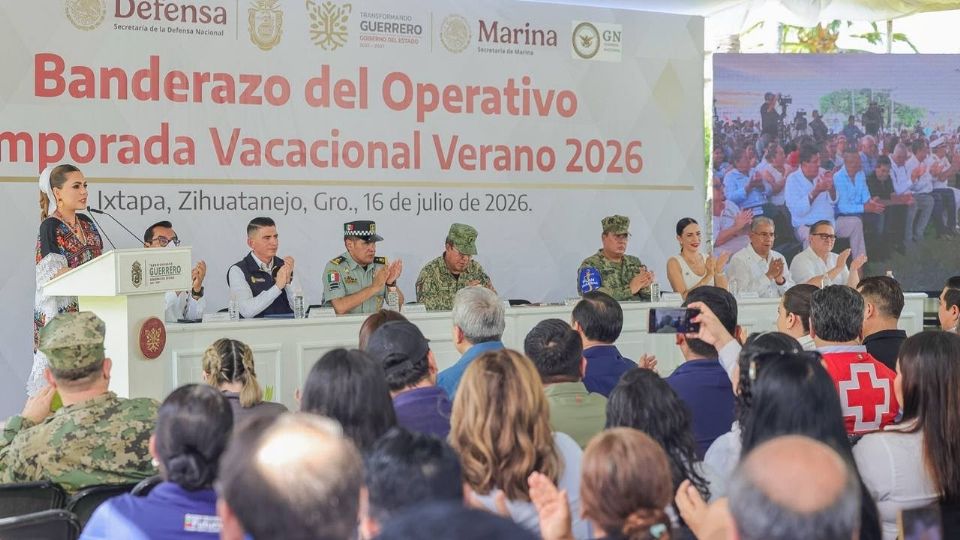 El Gobierno de Guerrero inició el Operativo Verano 2026 con más de 14 mil 500 elementos de los tres órdenes de gobierno.