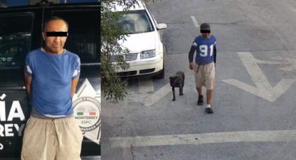 Lo detienen por incitar a sus perros a morder a mujer en el centro de Monterrey
