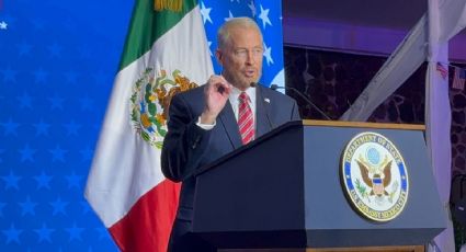 Embajador de EU en México difunde mensaje patriótico