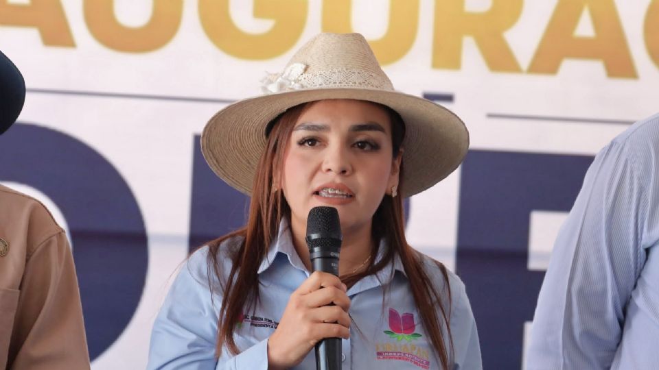 Grecia Quiroz, alcaldesa de Uruapan.