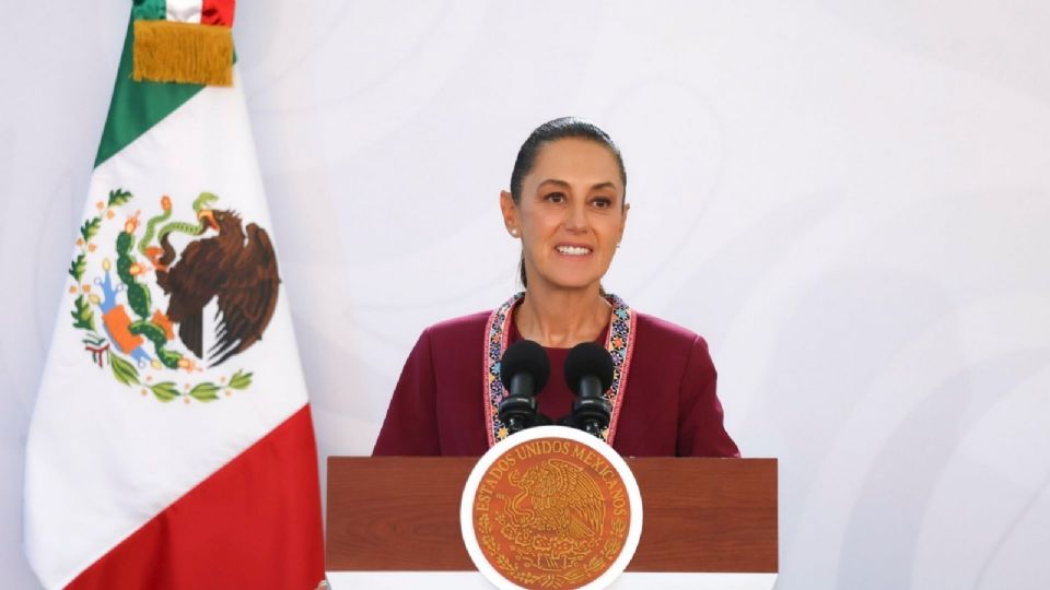 Claudia Sheinbaum Pardo, presidenta de México.