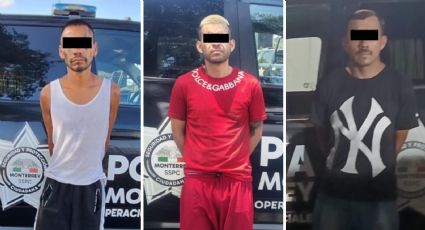Caen tres con 63 dosis de droga en Monterrey